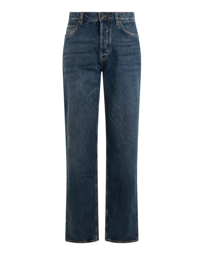Emporio Armani Five-Pocket-Jeans mit Stone-Wash-Effekt - Blau Blau