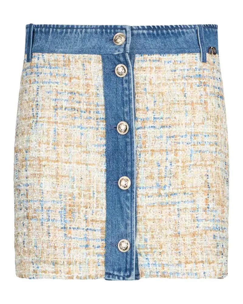 Liu Jo button-up mini skirt - Blau Blau