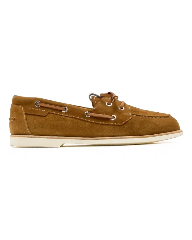 Magnanni suede boat shoes - Braun Braun