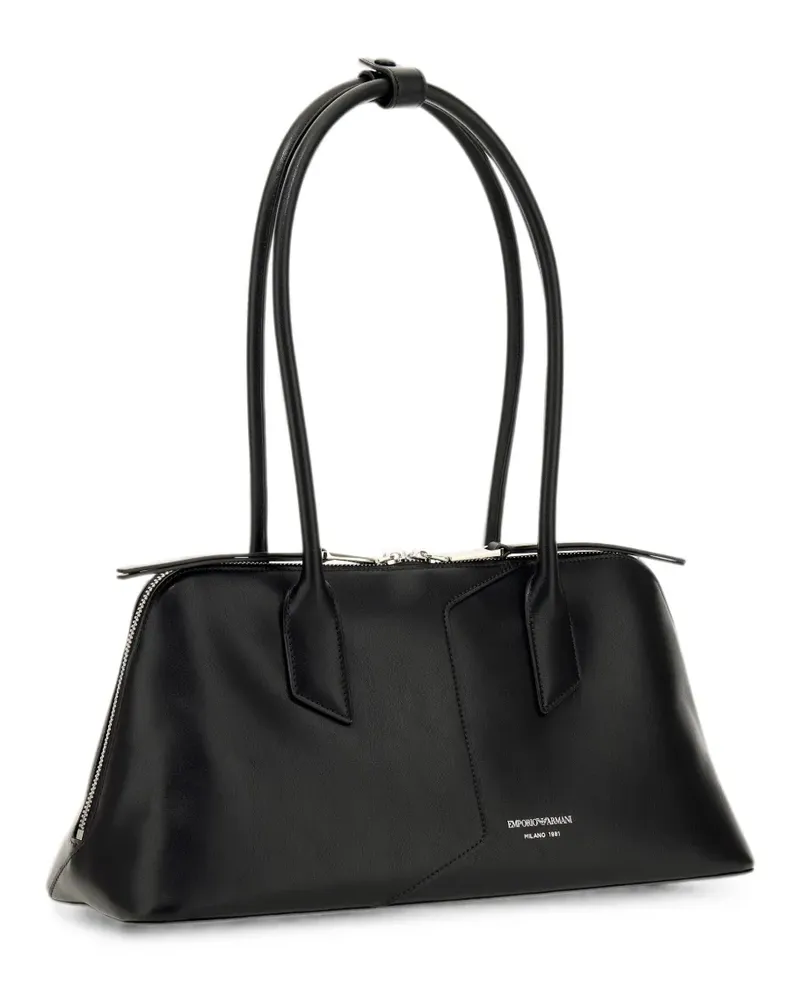 Emporio Armani City Silhouette Tote Bag - Schwarz Schwarz