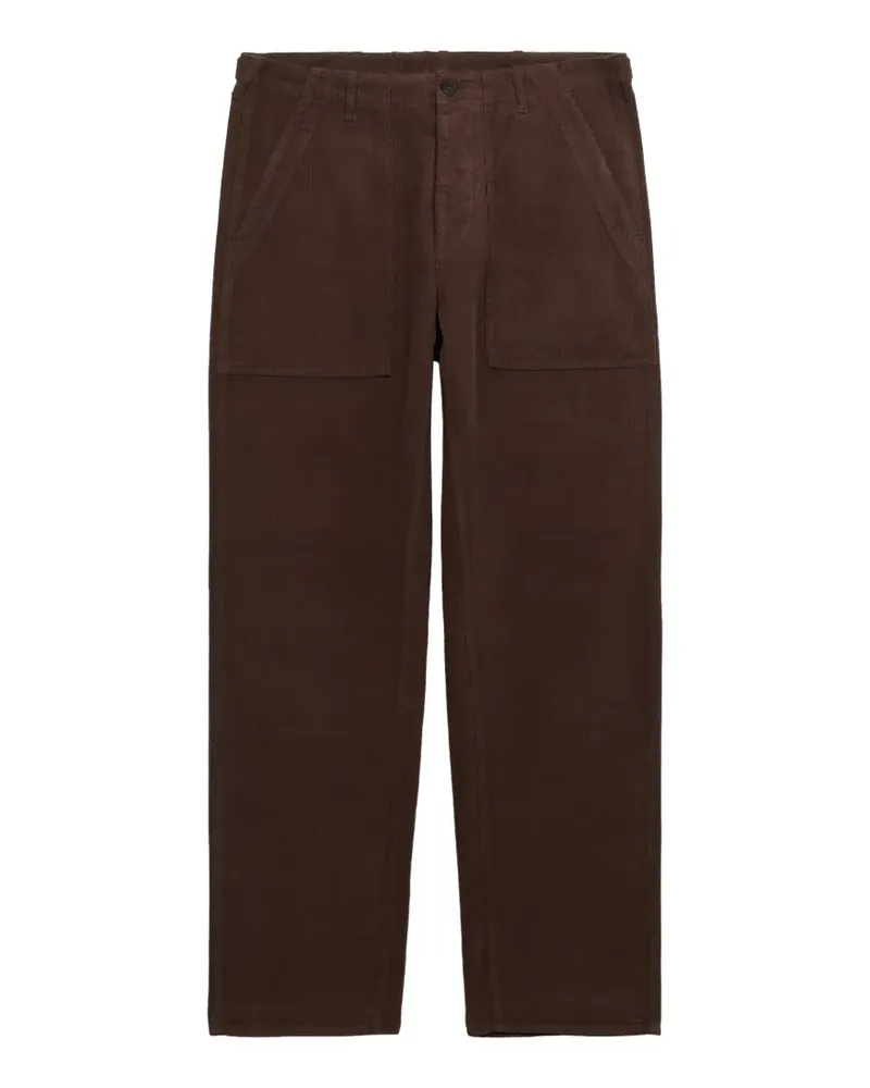 Fortela patch-pocket trousers - Braun Braun