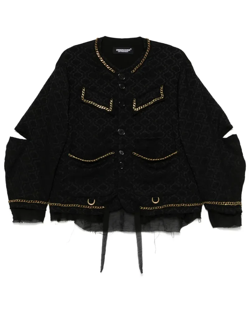 Undercover Jacke mit Jacquardmuster - Schwarz Schwarz