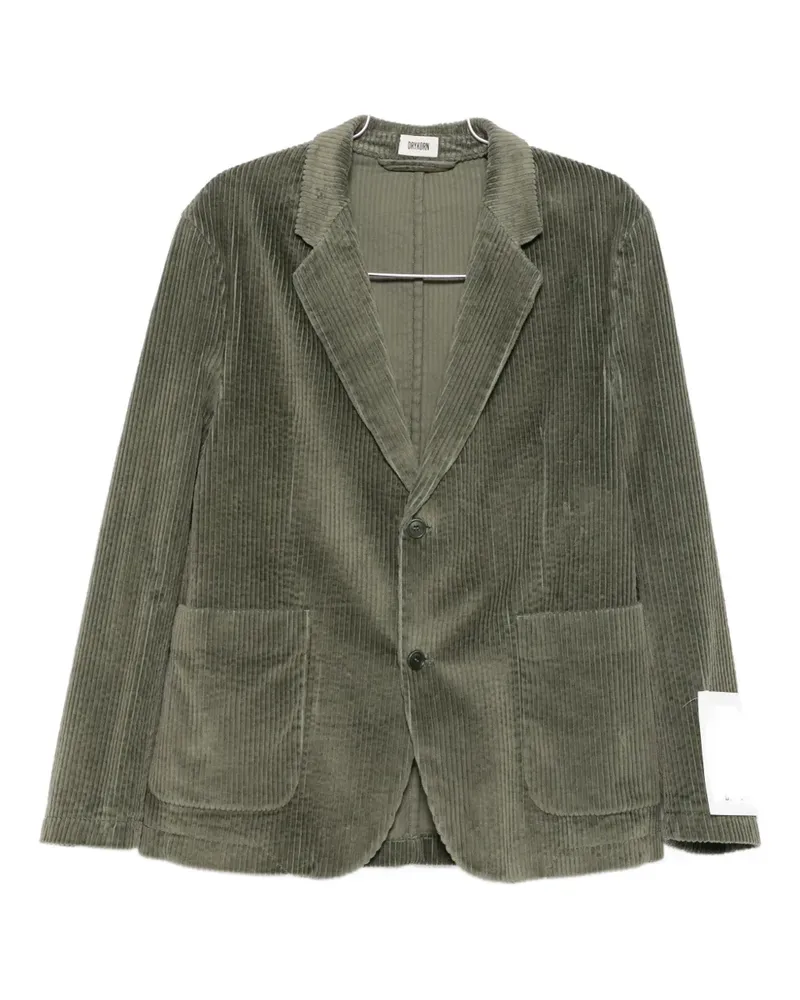 Drykorn Marls pockets corduroy jacket - Grün Grün
