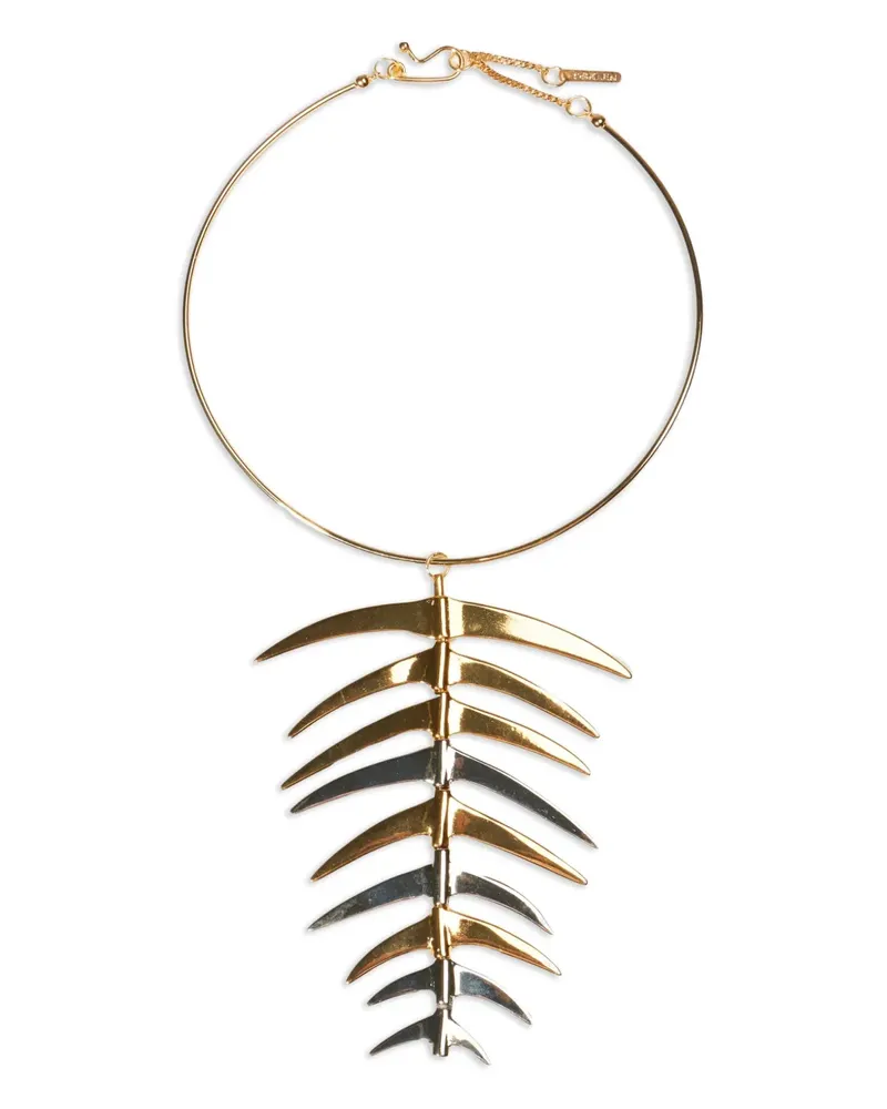 Osklen Spine Choker - Gold Gold