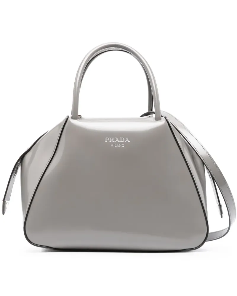 Prada Kleine Supernova Handtasche - Grau Grau