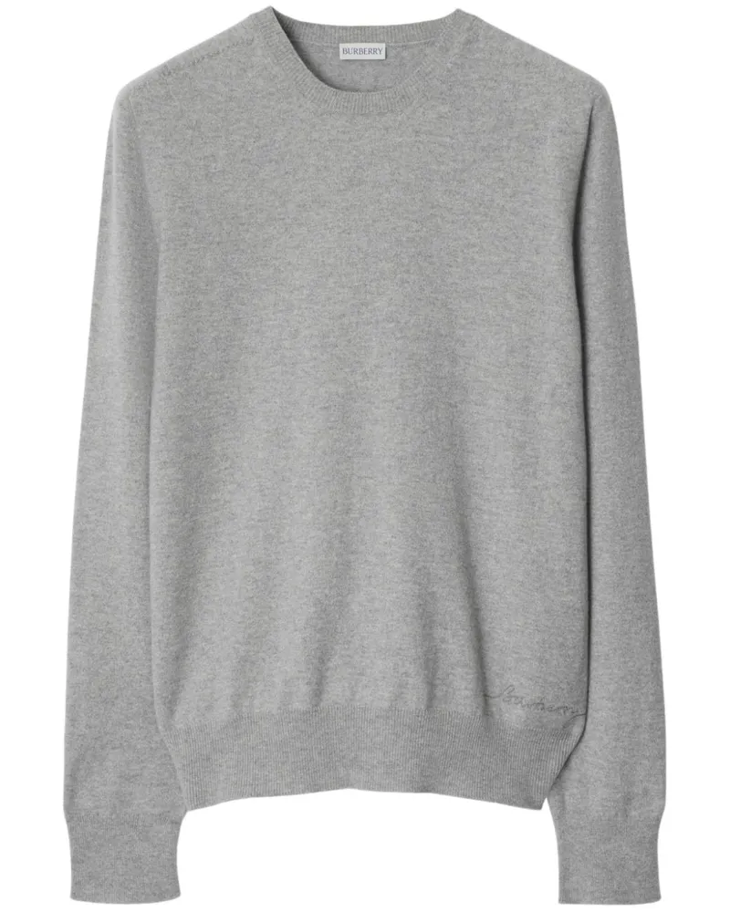 Burberry Pullover aus Kaschmir - Grau Grau