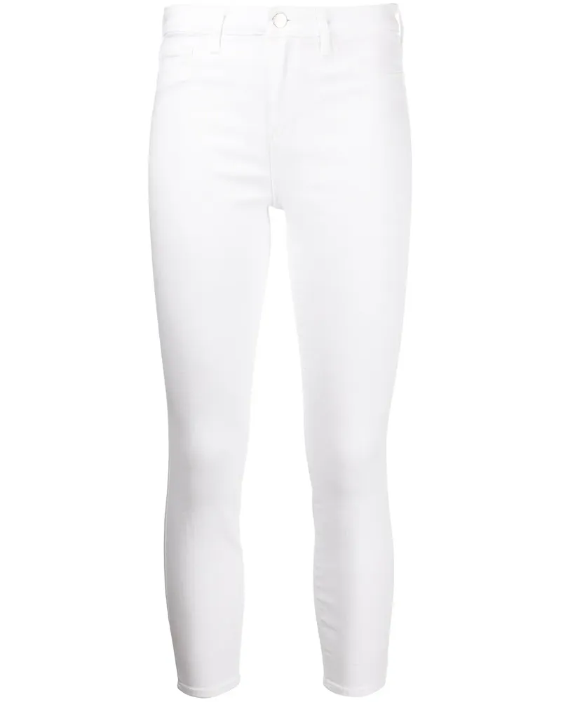 L'Agence Klassische Skinny-Jeans - Weiß Weiß