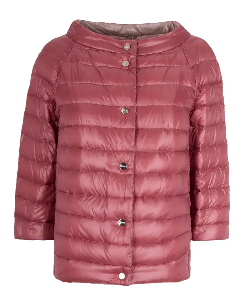 Herno Wendbarer Mantel mit Knöpfen - Rosa Rosa