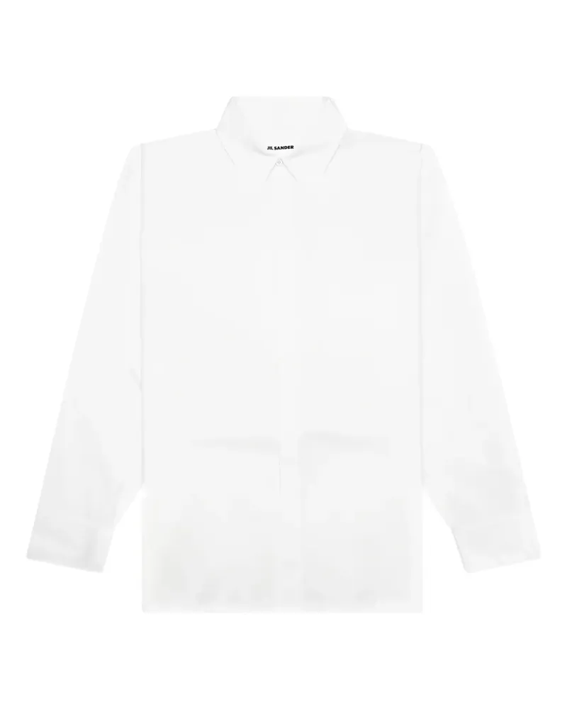 Jil Sander Hemd mit Knopfmanschetten - Weiß Weiß
