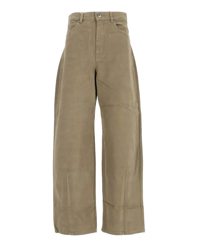 Max Mara Ordine Hose mit weitem Bein - Nude Nude