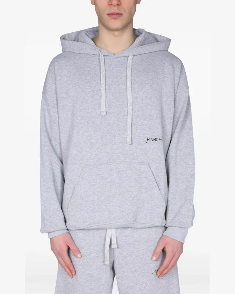 HINNOMINATE Hoodie mit Kordelzug - Grau Grau