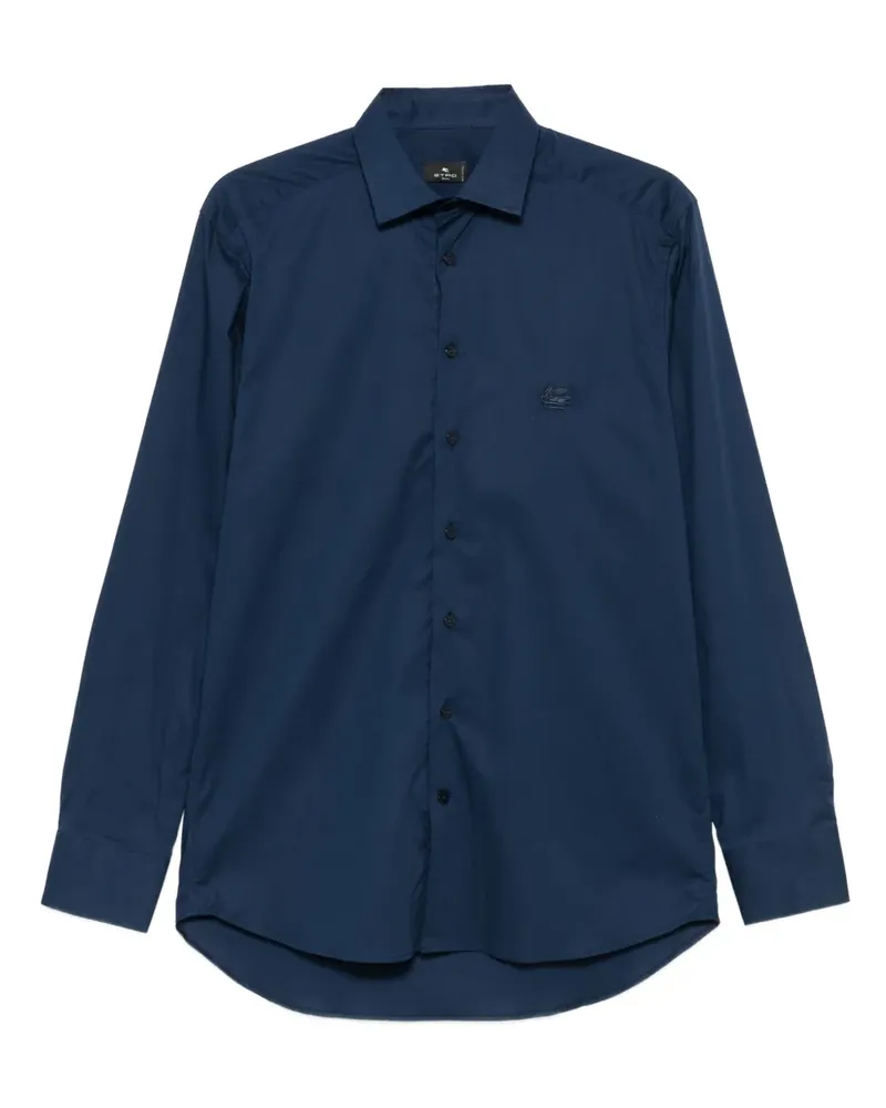 Etro Langärmeliges Hemd - Blau Blau