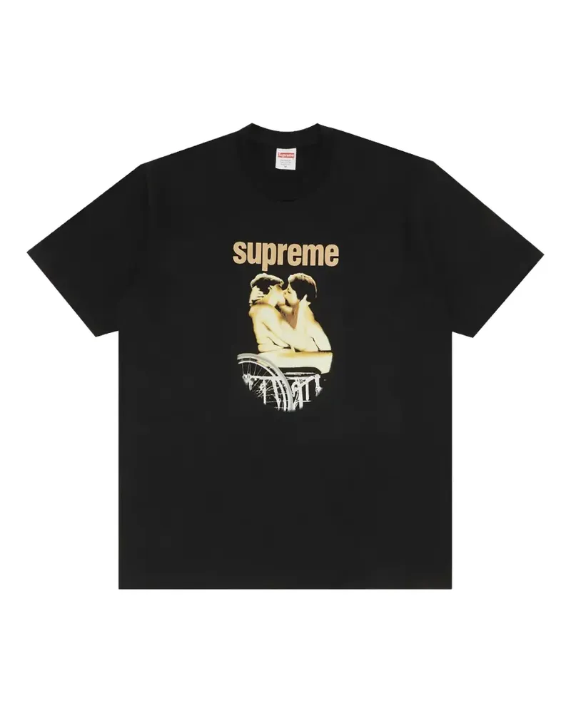Supreme Being Kiss graphic-print T-shirt - Schwarz Schwarz