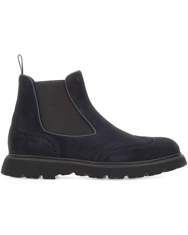 Doucal´s Point suede chelsea boots - Blau Blau