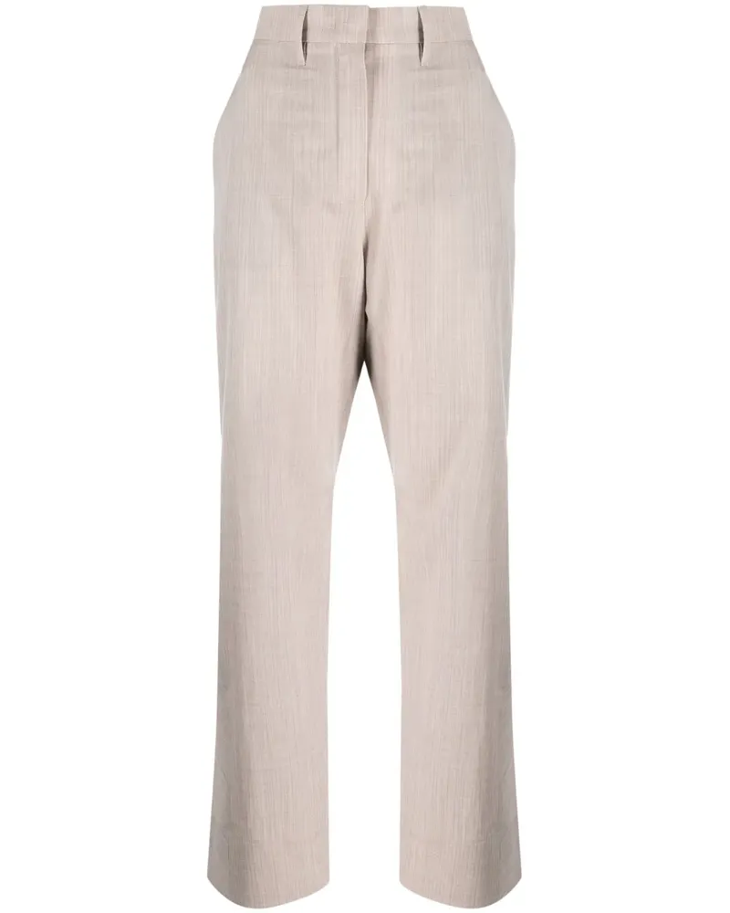 Fendi Weite Hose - Nude Nude