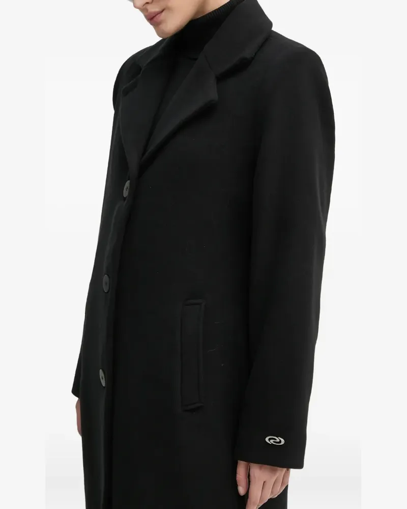 Résumé Mantel mit geknöpfter Tasche - Schwarz Schwarz
