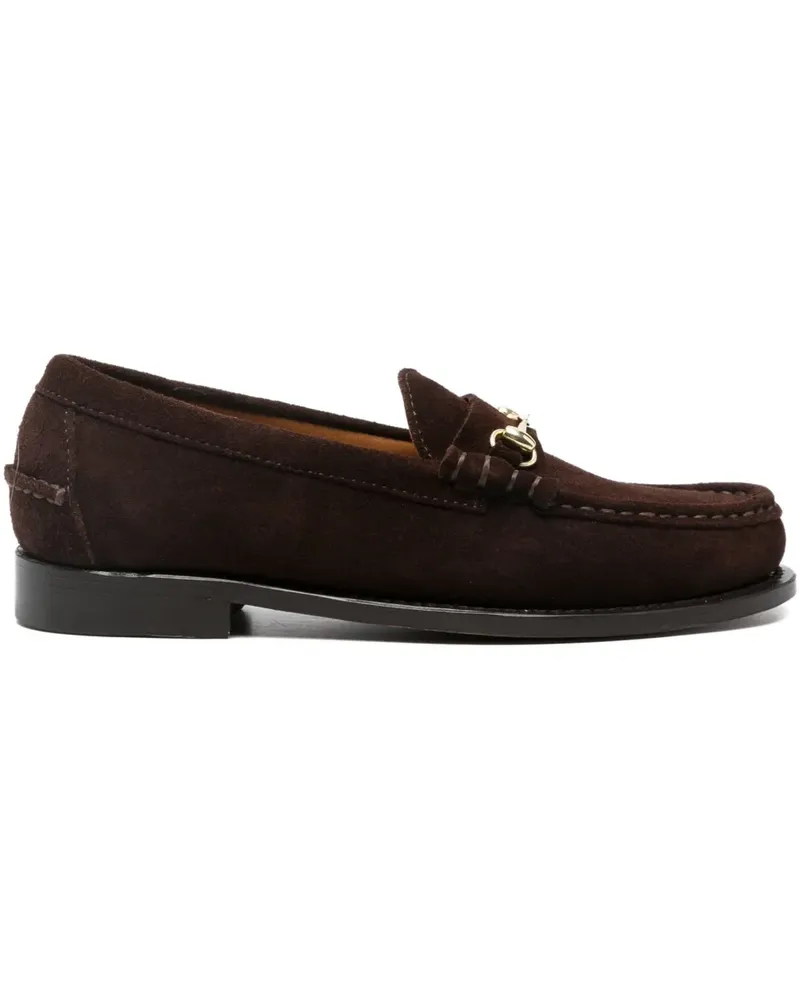 Sebago horsebit-detail loafers - Braun Braun