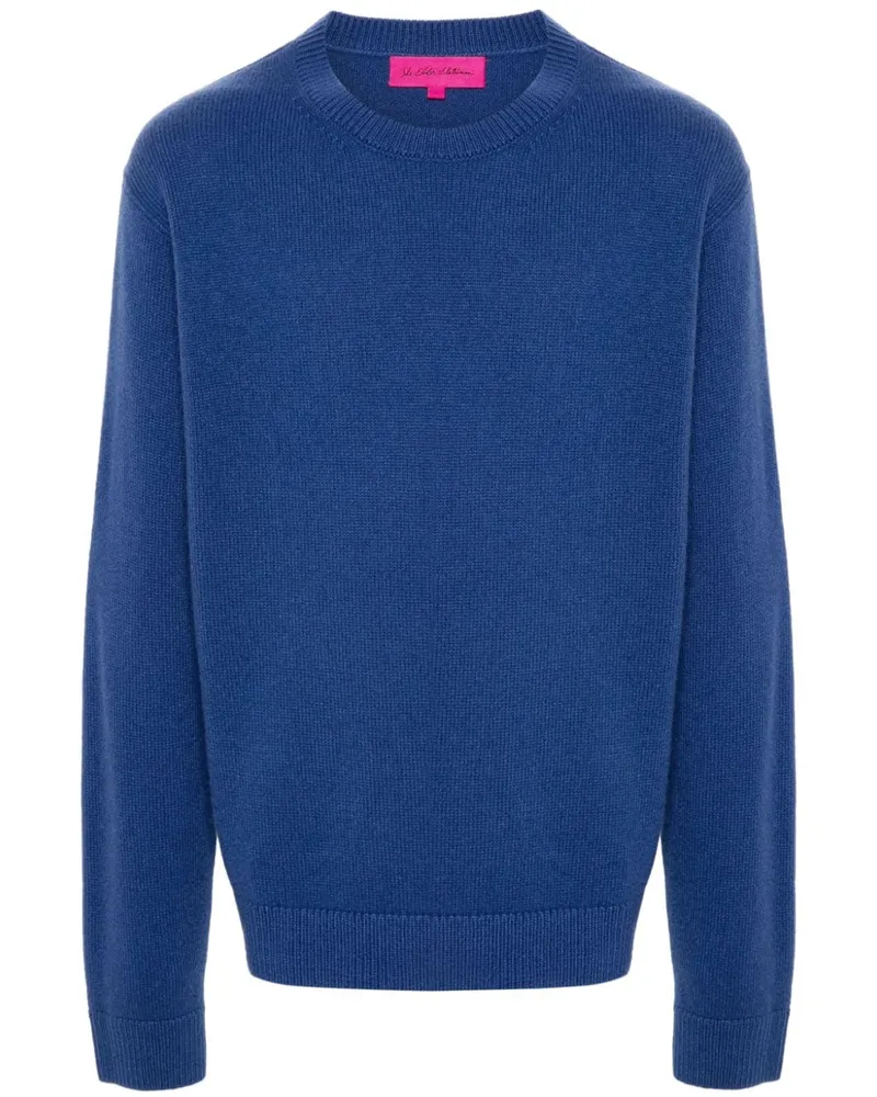The Elder Statesman Simple Pullover - Blau Blau