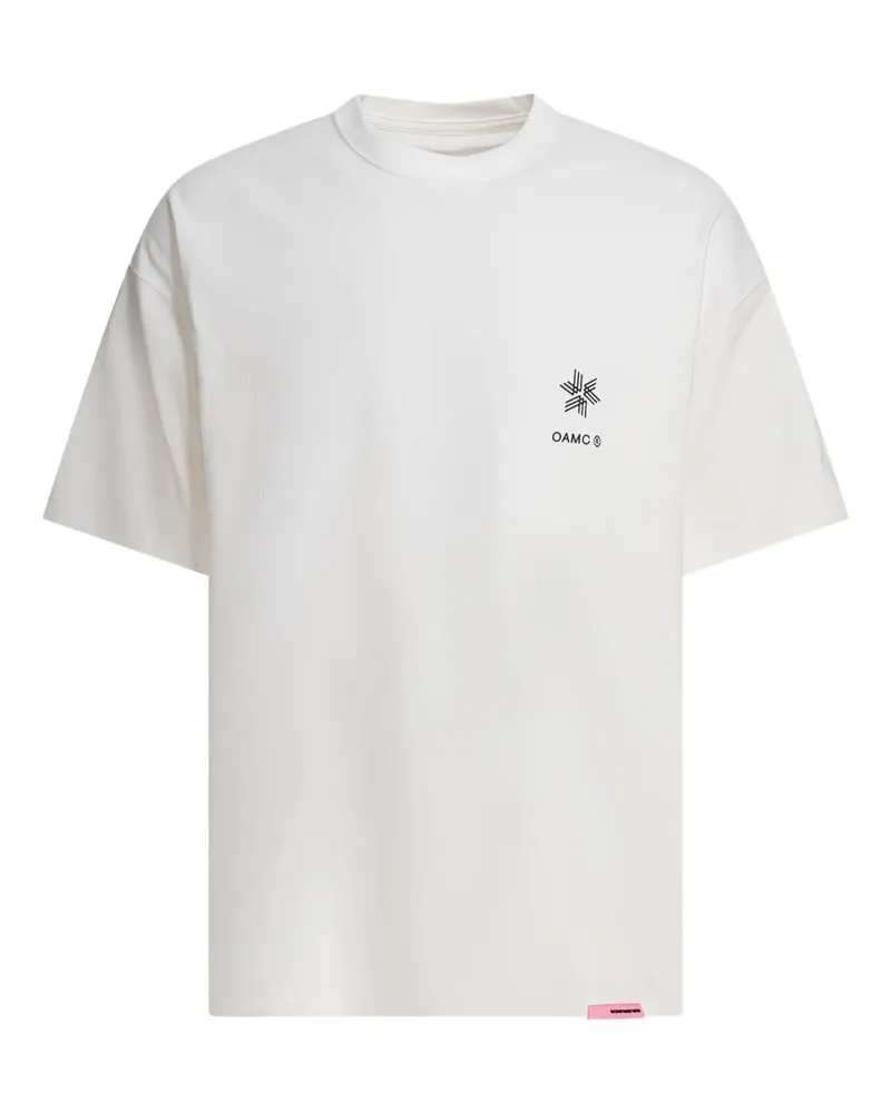 Goldwin OAMC T-Shirt mit Logo-Print - Weiß Weiß