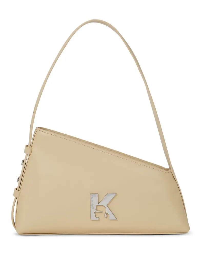 Karl Lagerfeld Geo Schultertasche - Nude Nude