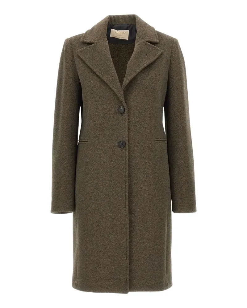 Kaos single-breasted classic lapels coat - Braun Braun