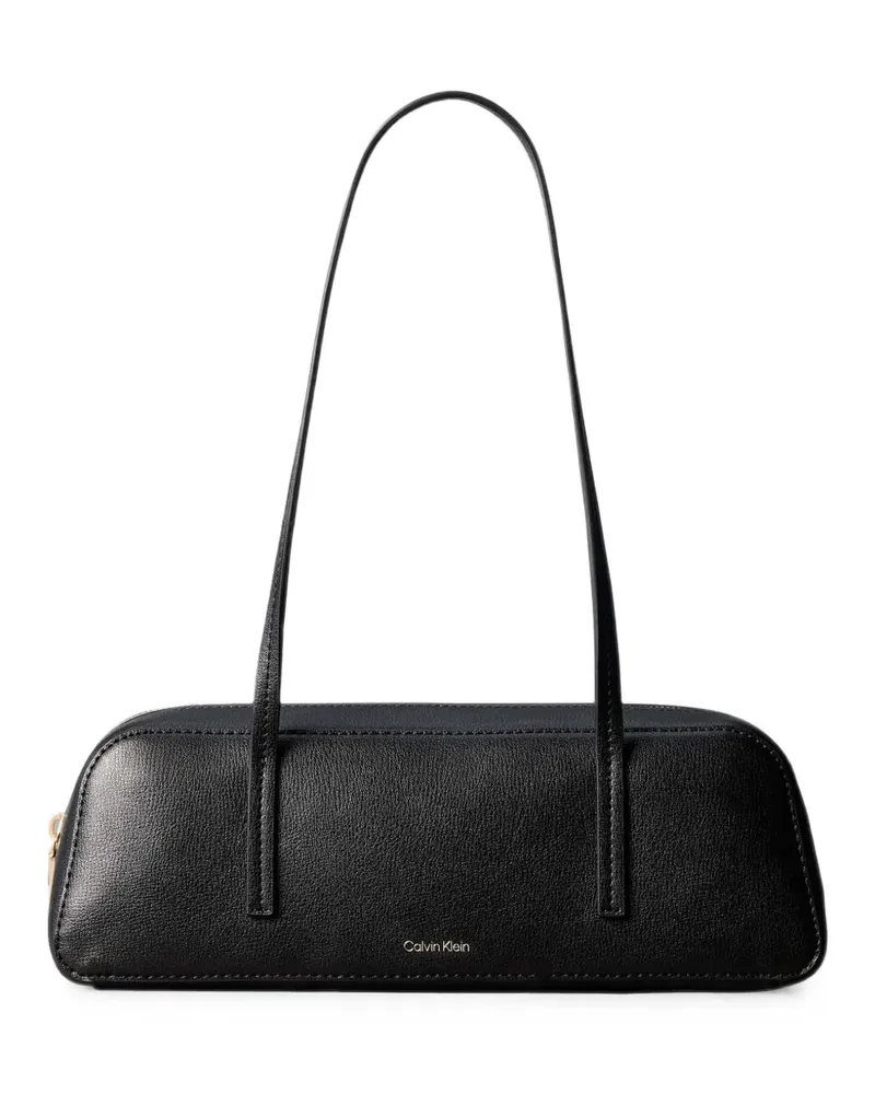 Calvin Klein Foil logo-print shoulder bag - Schwarz Schwarz