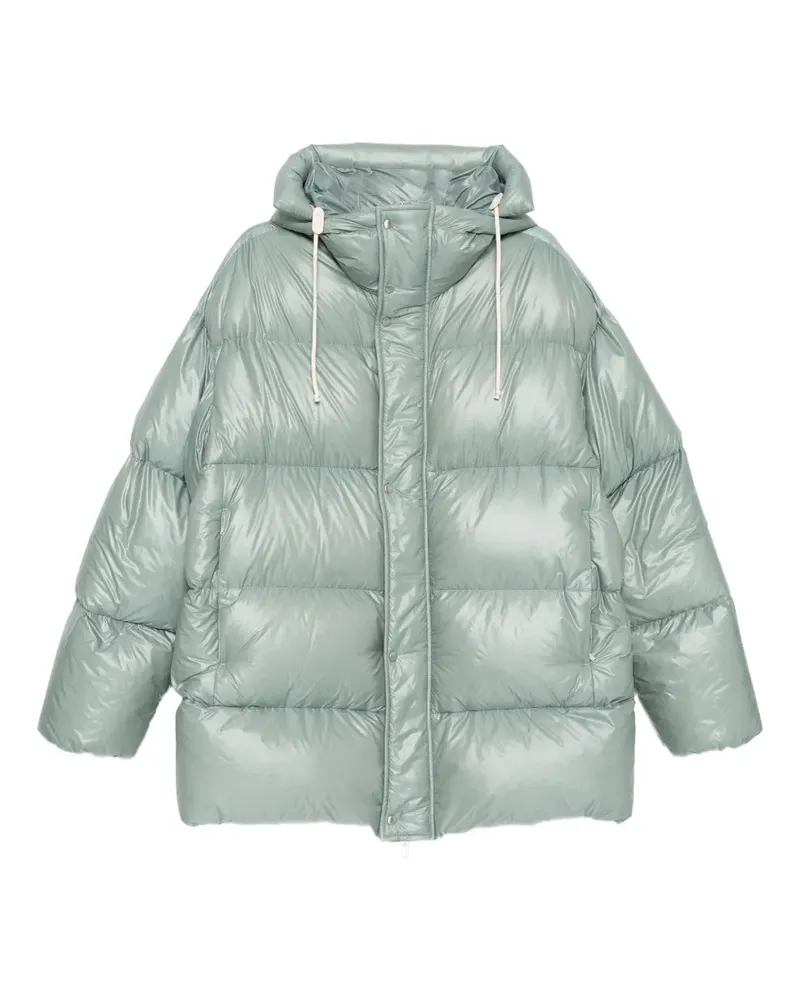 Jil Sander Jacke aus Daunen - Grün Grün