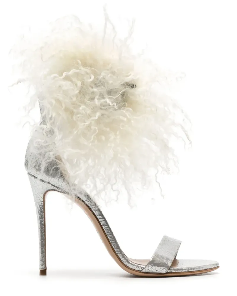 Casadei Sandalen 110mm - Silber Silber