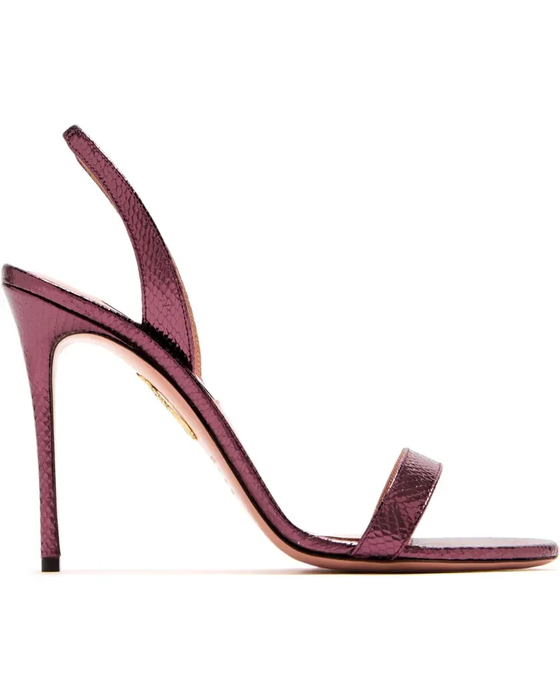 Aquazzura Slingback-Sandalen 105mm - Rot Rot