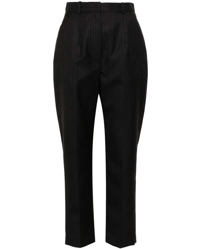Alexander McQueen Hose mit Nadelstreifen - Grau Grau