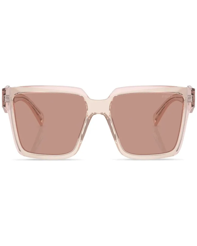 Prada Sonnenbrille mit eckigem Gestell - Violett Violett
