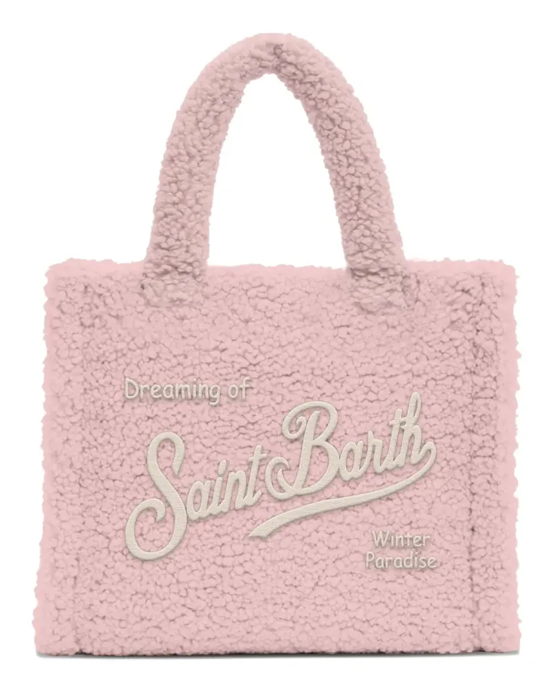 MC2 Saint Barth Mini Vanity Clutch mit Teddy - Rosa Rosa