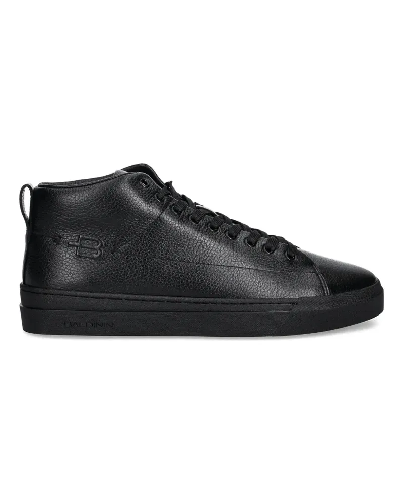 Baldinini lace-up high-top sneakers - Schwarz Schwarz