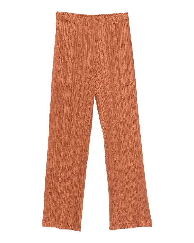Issey Miyake Pleats Please trousers - Braun Braun