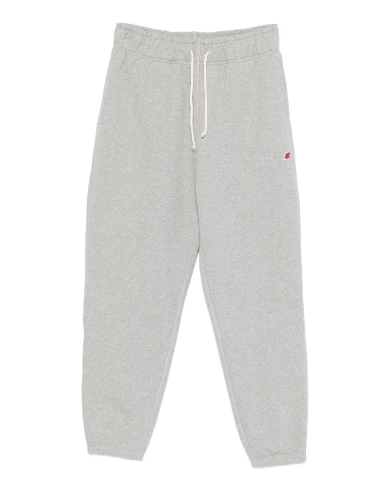 New Balance Jogginghose mit Logo-Stickerei - Grau Grau