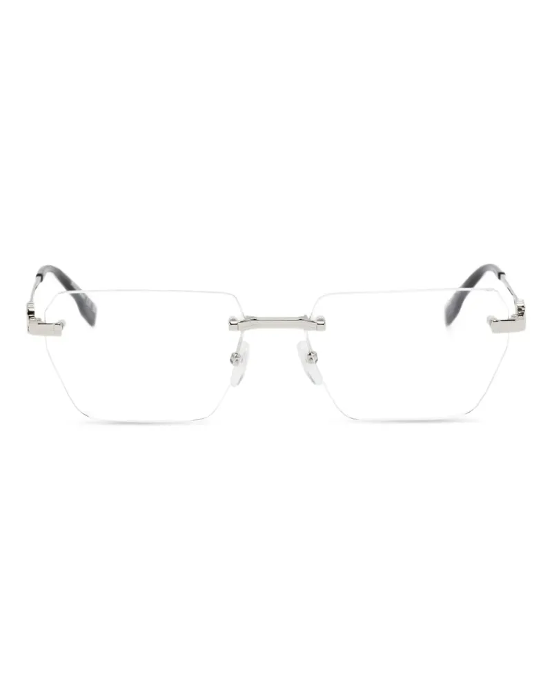 Dsquared2 Brille mit eckigem Gestell - Silber Silber