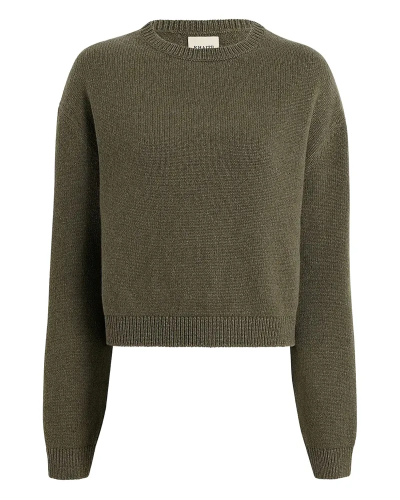 KHAITE Gerippter Milo Strick - Grün Grün