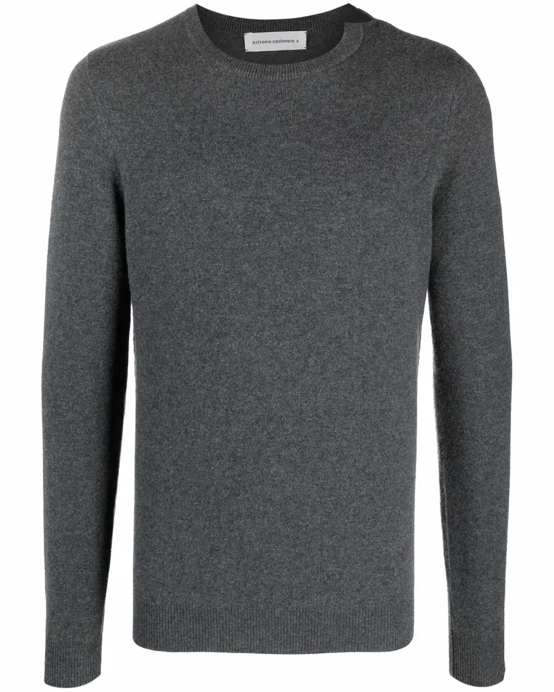extreme cashmere Be Classic Felt Kaschmirpullover - Grau Grau