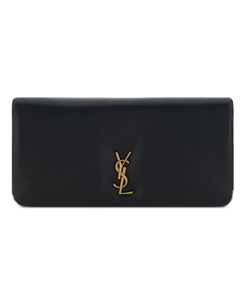Saint Laurent Calypso Mini-Tasche - Schwarz Schwarz