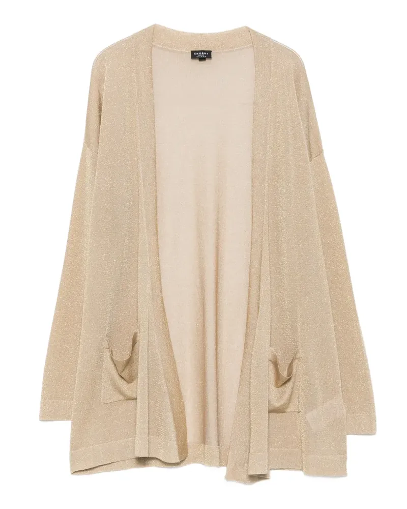 Snobby Sheep fine-knit open-front cardigan - Gold Gold