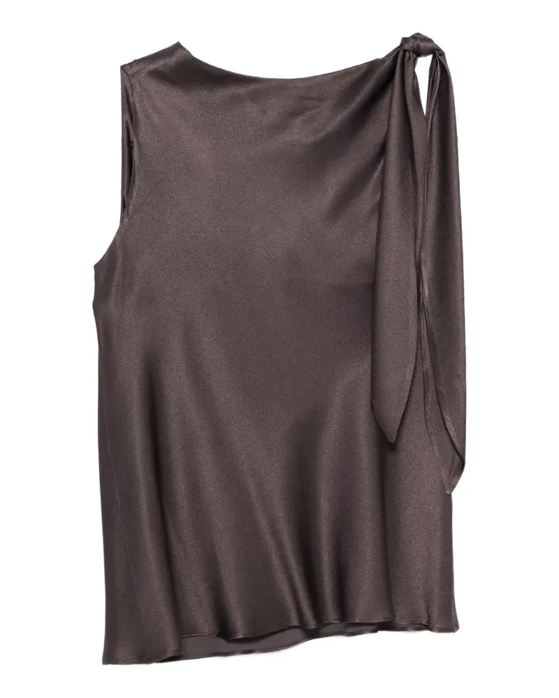 Antonelli Firenze knot-detail sleeveless top - Violett Violett