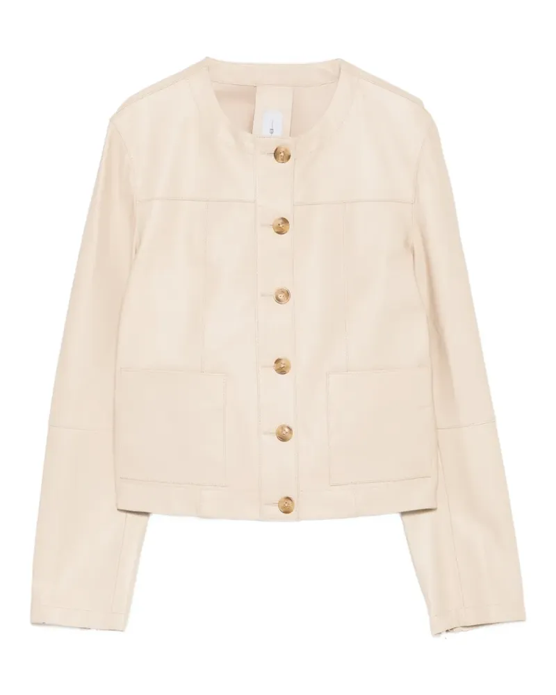 Bully button pocket jacket - Nude Nude