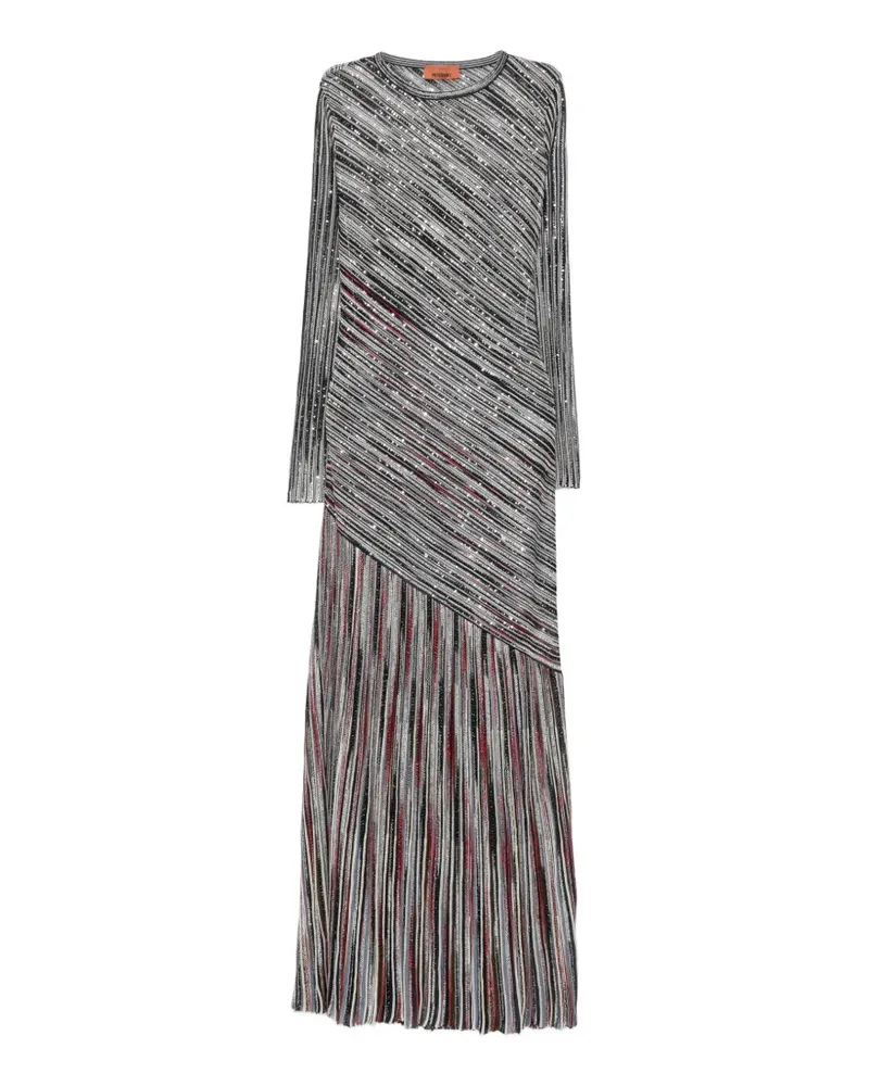 Missoni sequin-embellished striped maxi dress - Schwarz Schwarz