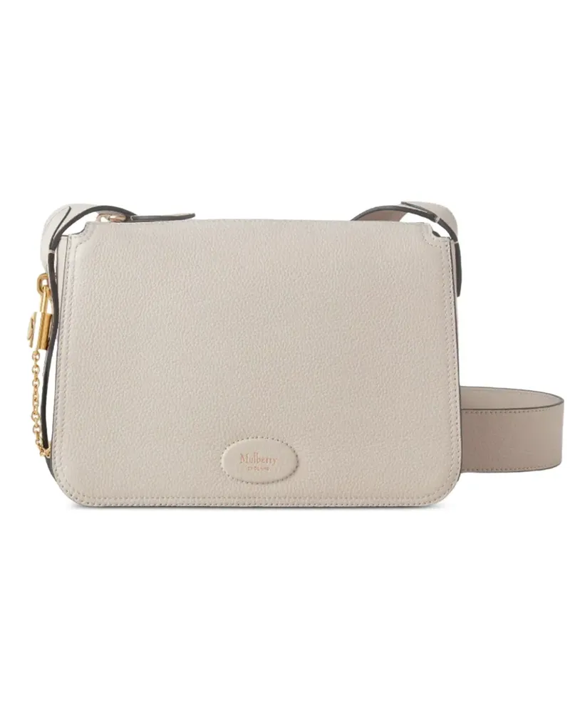 Mulberry Kleine Billie Schultertasche aus gekörntem Leder - Nude Nude
