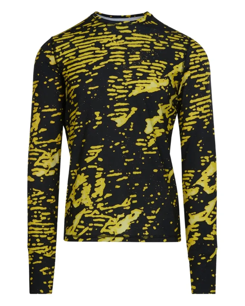 Aztech Mountain Aztech printed top - Schwarz Schwarz