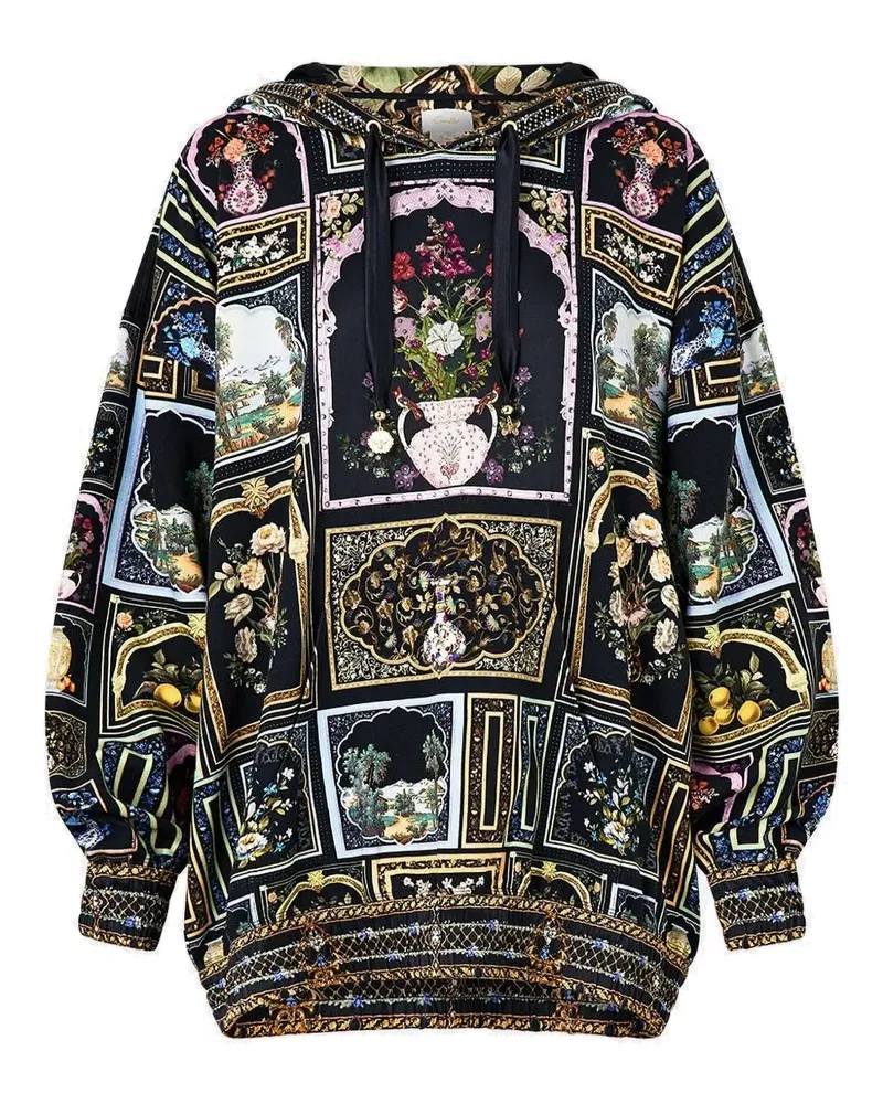 Camilla Ottoman Elegance Hoodie - Blau Blau