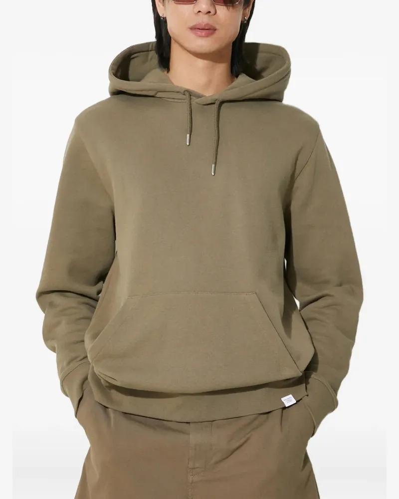 Norse Projects Vagn cotton hoodie - Grün Grün