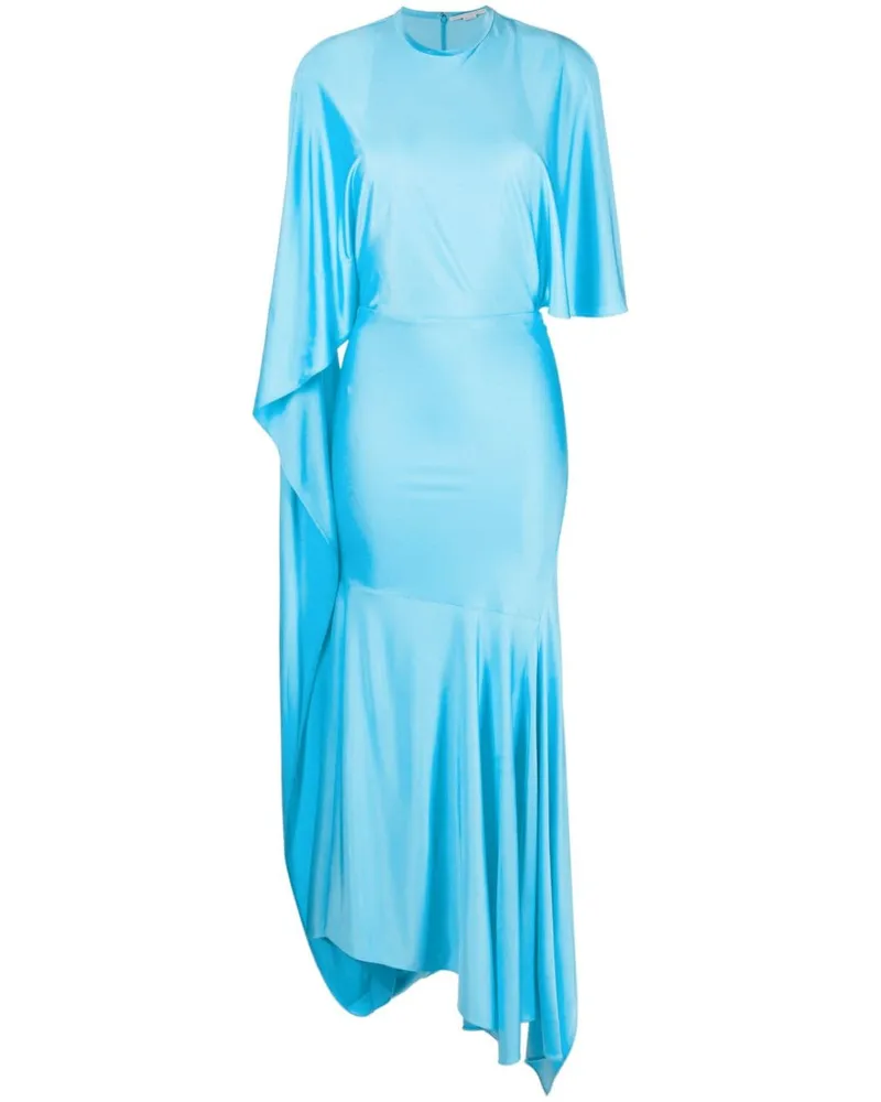 Stella McCartney Asymmetrisches Maxikleid - Blau Blau