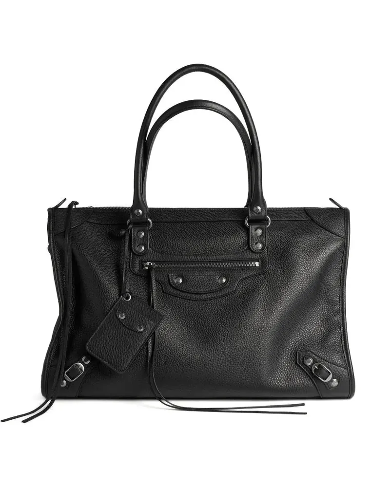 Balenciaga Große Le City Reisetasche - Schwarz Schwarz