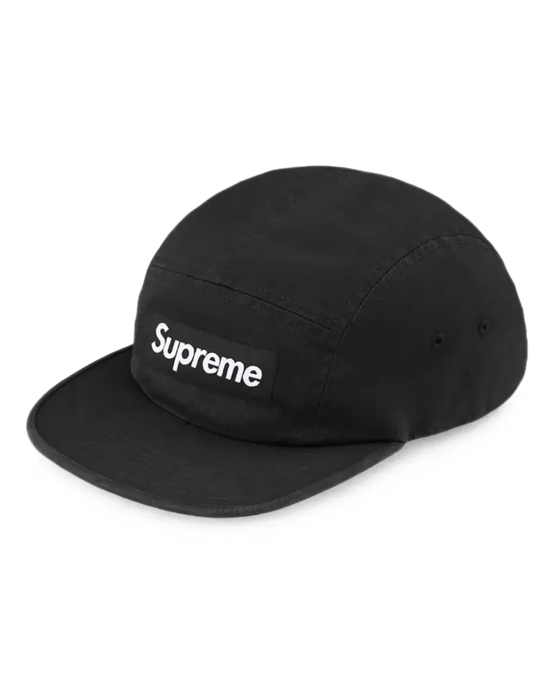 Supreme Being Baseballkappe aus gewaschenem Chino-Twill - Schwarz Schwarz